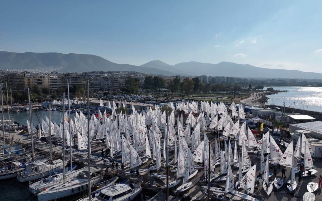 The Development of the New Alimos Marina supports the European ILCA 2024 Championship